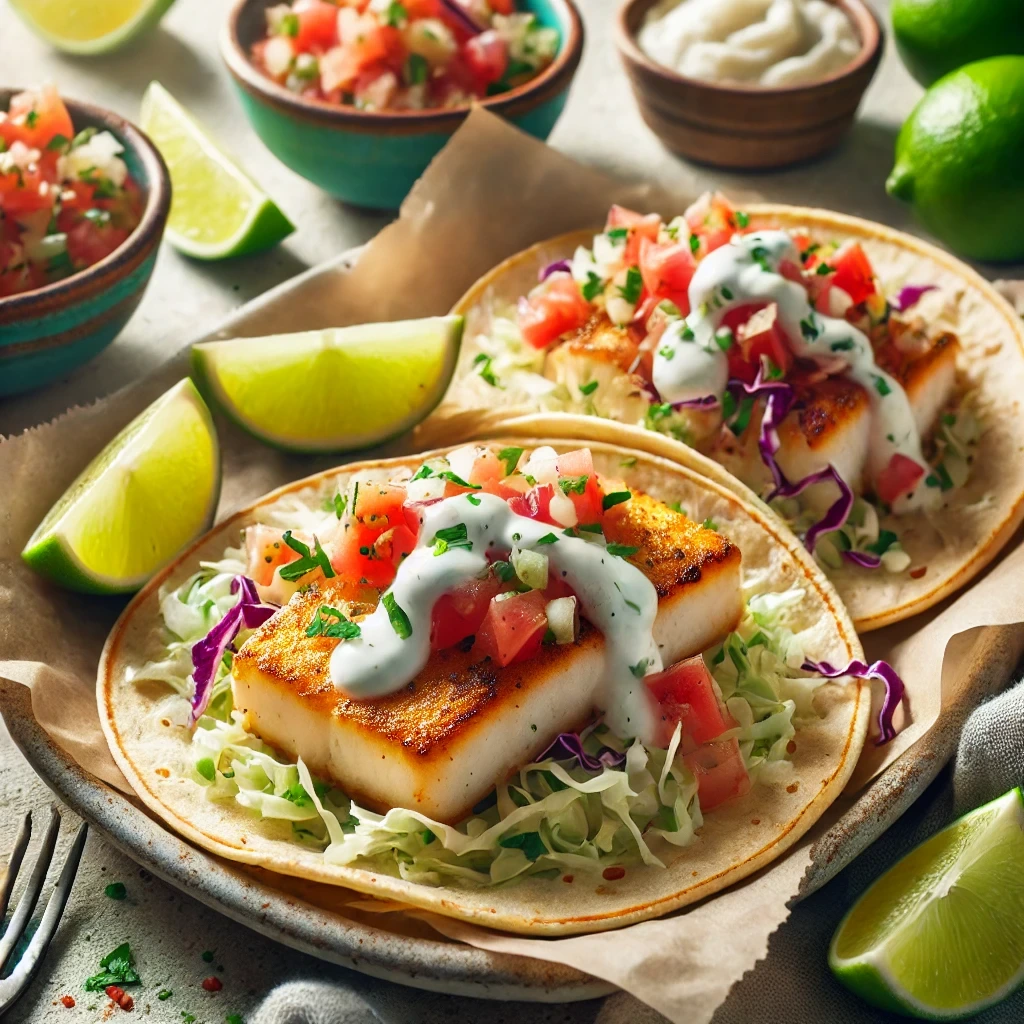 Zesty Grilled Fish Tacos 