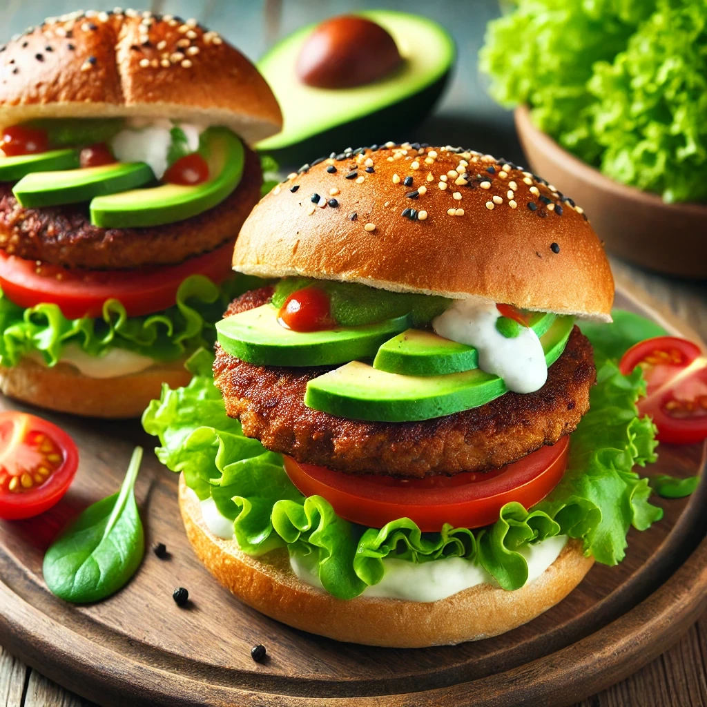 Protein-Packed Veggie Burgers