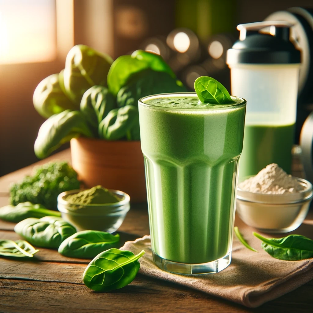 Green Power Boost: Protein Shake for Energy & Recovery