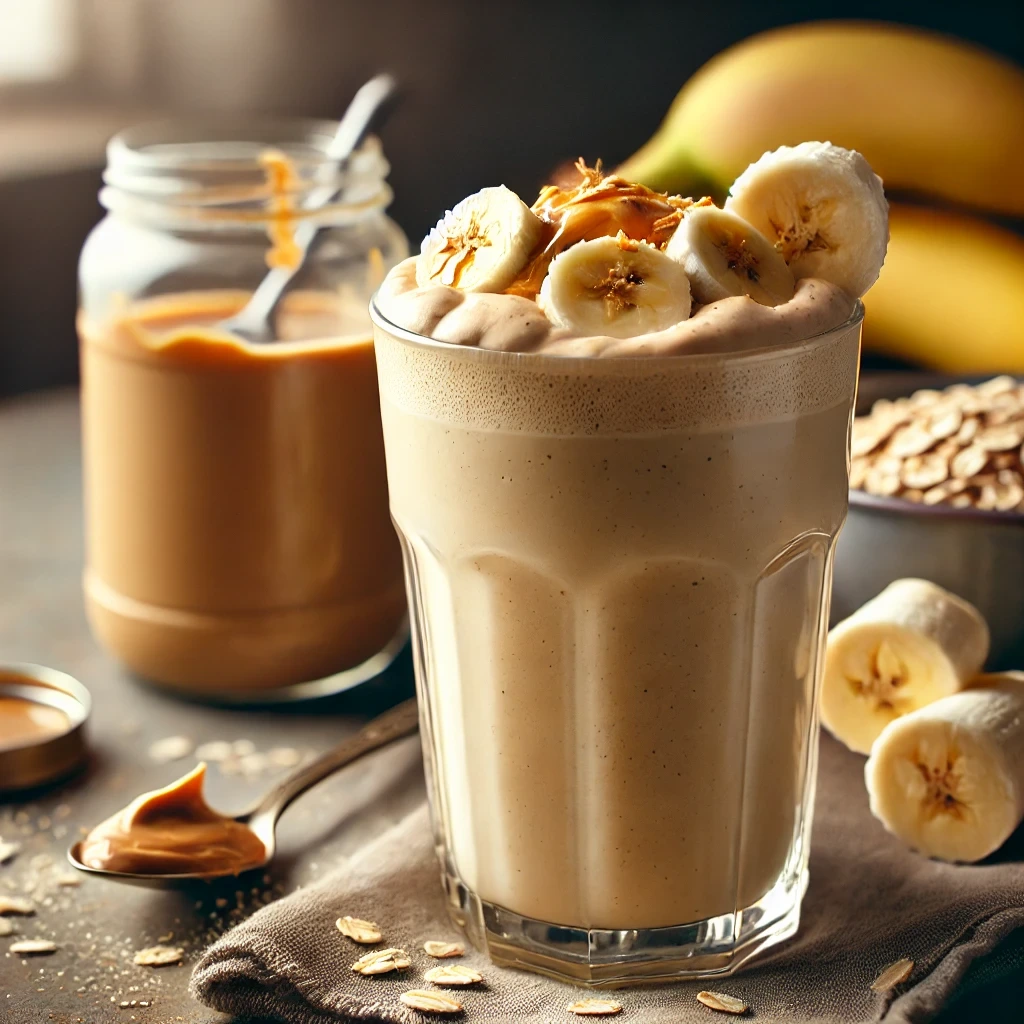 Creamy Peanut Butter Banana Power Shake