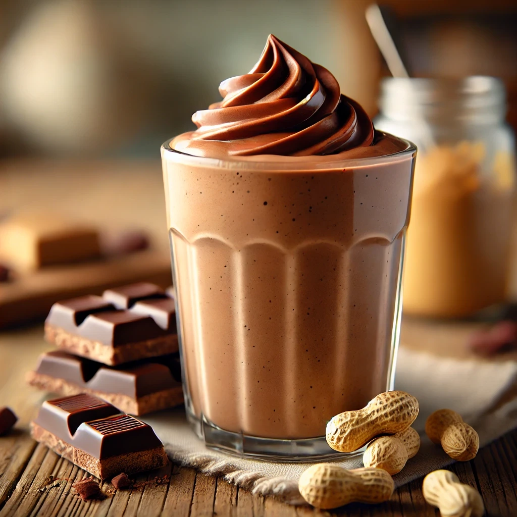 Choco-Peanut Power Shake: Fuel Your Recovery