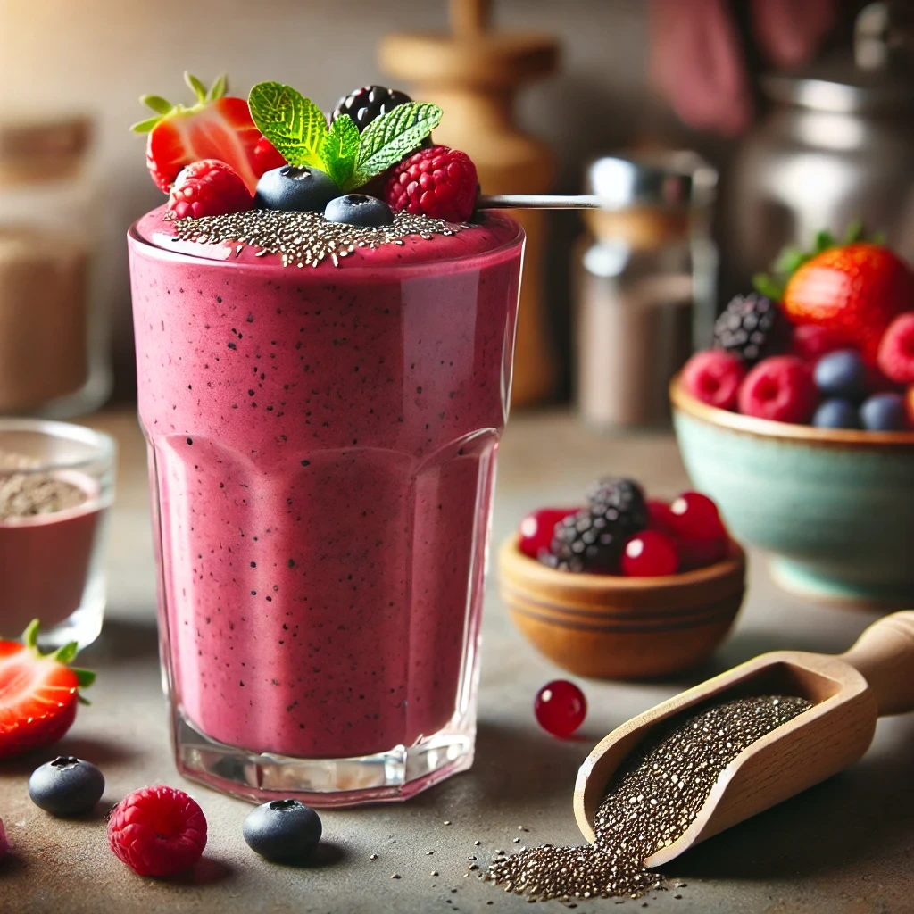 Berry Blast Protein Smoothie